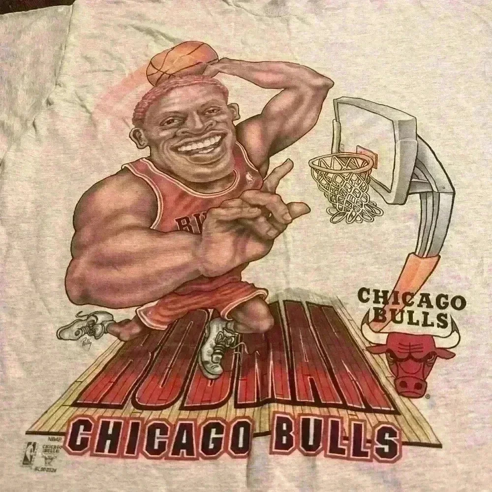 Vintage Chicago bulls Dennis Rodman t-shirt